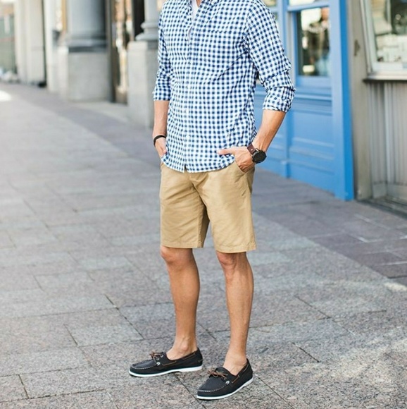 polo khaki shorts